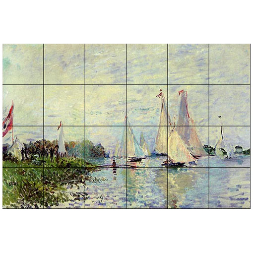 Monet "Regatta Argenteuil 1"
